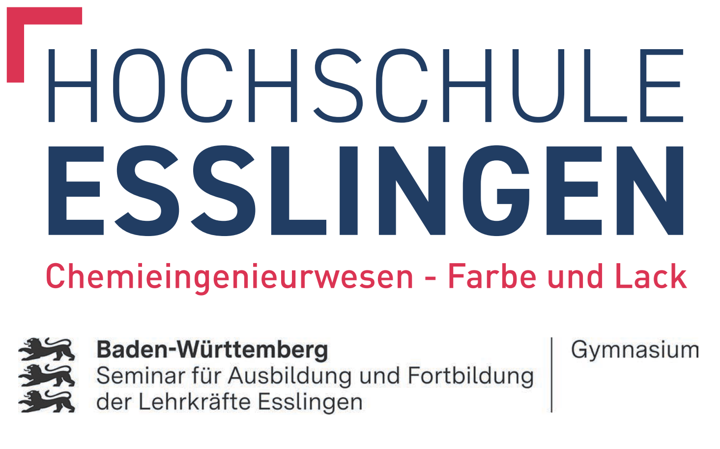 Hochschule Esslingen – Chemieingenieurwesen, Farbe und Lack; Seminar für Ausbildung und Fortbildung der Lehrkräfte Esslingen
